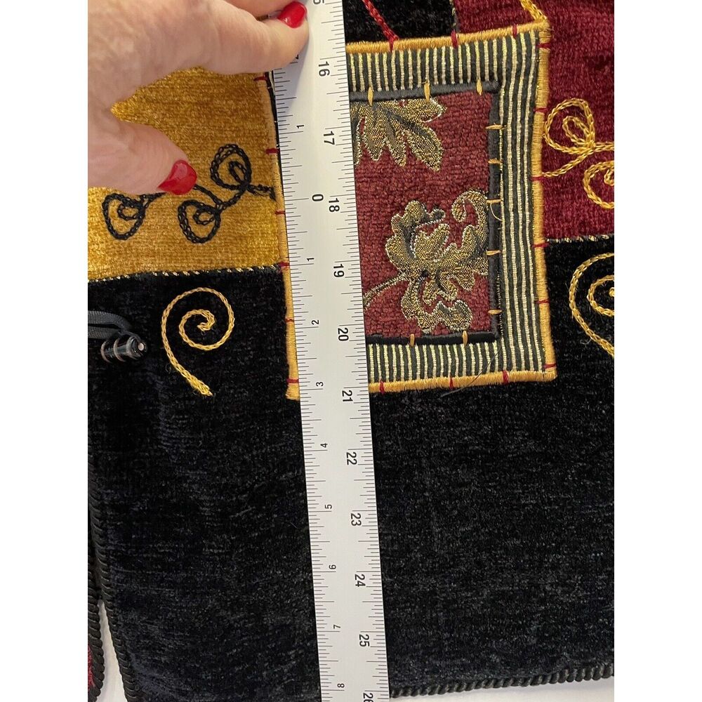 Vintage Allure Jacket Patchwork Wearable Art Togg… - image 6